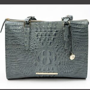 Brahmin Melbourne Embossed Leather Tote
